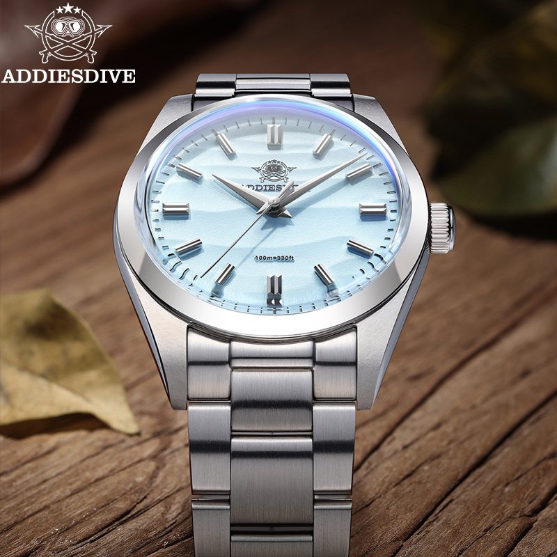 Luxury Watch In Japan - ADDIESDIVE 36 มม.นาฬิกาสำหรับผู้หญิงแบรนด์ชั้นนำญี่ปุ่น VH31 ควอตซ์สแตนเลส 100