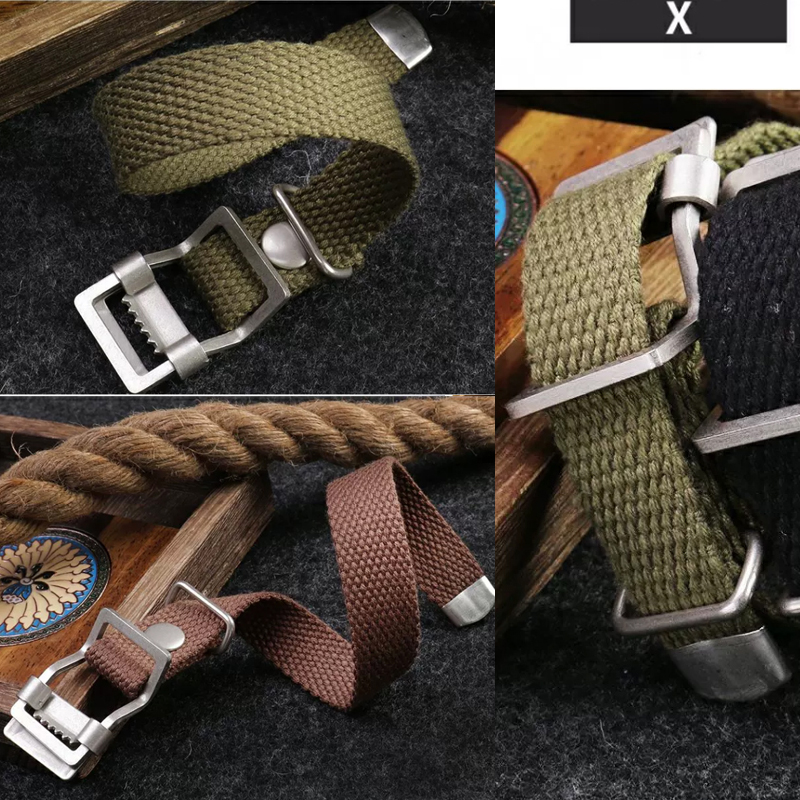 Luxury Watch Online - สายนาฬิกาผ้าไนลอนคุณภาพสูงขนาด 20 มม. 22 มม. 19