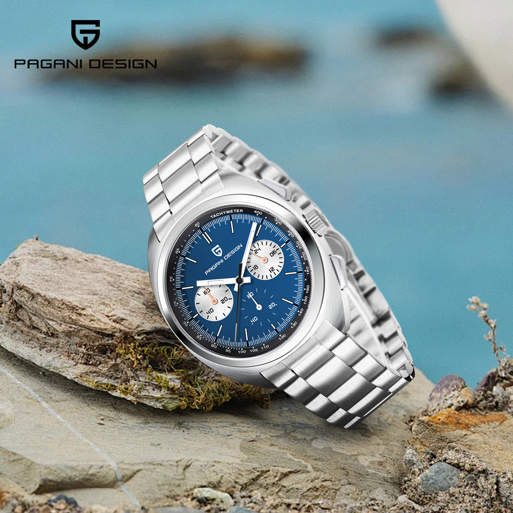 Luxury Watch Quality - นาฬิกาข้อมือผู้ชาย PAGANI DESIGN 2026 รุ่นใหม่ หน้าปัดแพนด้า