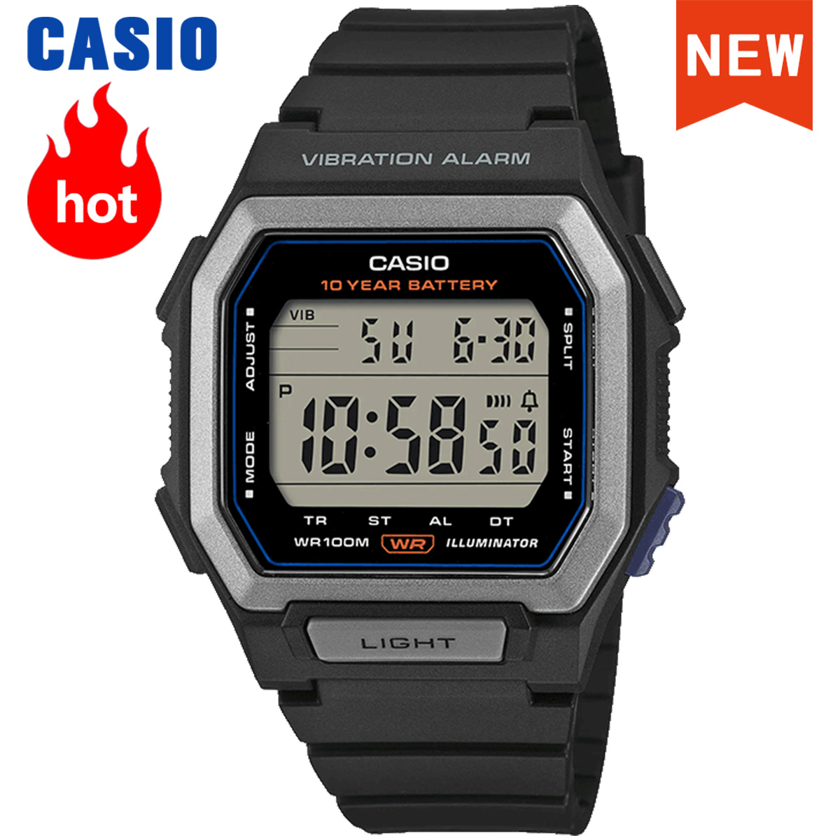 Luxury Watch Casio - นาฬิกาคาสิโอ รุ่นใหม่ 2026 รุ่น W-738 ซีรีส์