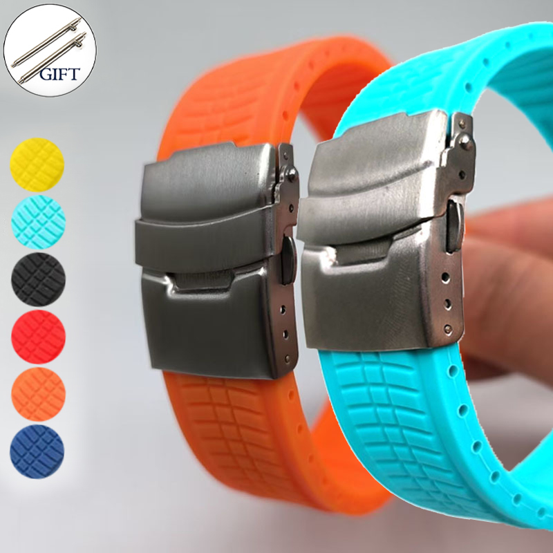 Luxury Watch Online - นาฬิกาซิลิโคน Universal QUICK RELEASE EXTENDED ปรับสร้อยข้อมือ