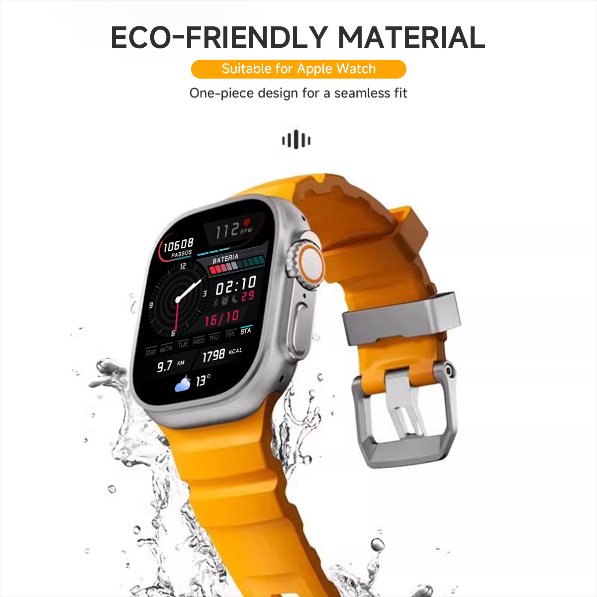 เคส+สาย 2IN1 สำหรับ Apple Watc - Luxury Watch Apple บทวิจารณ์และราคา