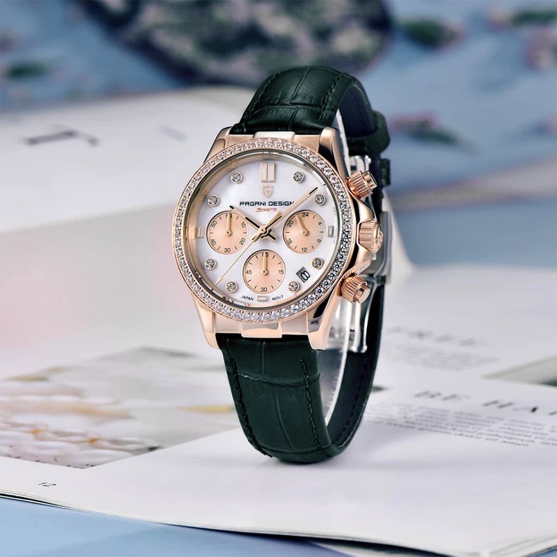 PAGANI DESIGN นาฬิกาผู้หญิงหรู - Luxury Watch Quartz บทวิจารณ์และราคา