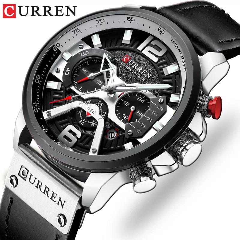 CURREN ยี่ห้อใหม่แฟชั่นวันที่ค - Luxury Watch Apple บทวิจารณ์และราคา