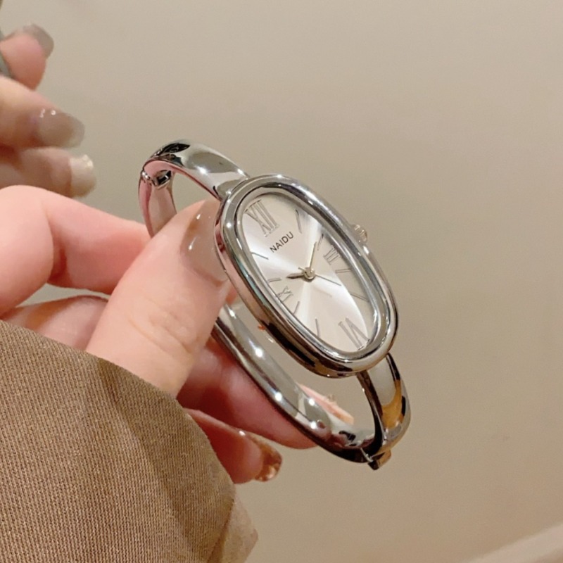 นาฬิกาข้อมือควอตซ์ทรงรี หน้าปั - Luxury Watch Green บทวิจารณ์และราคา