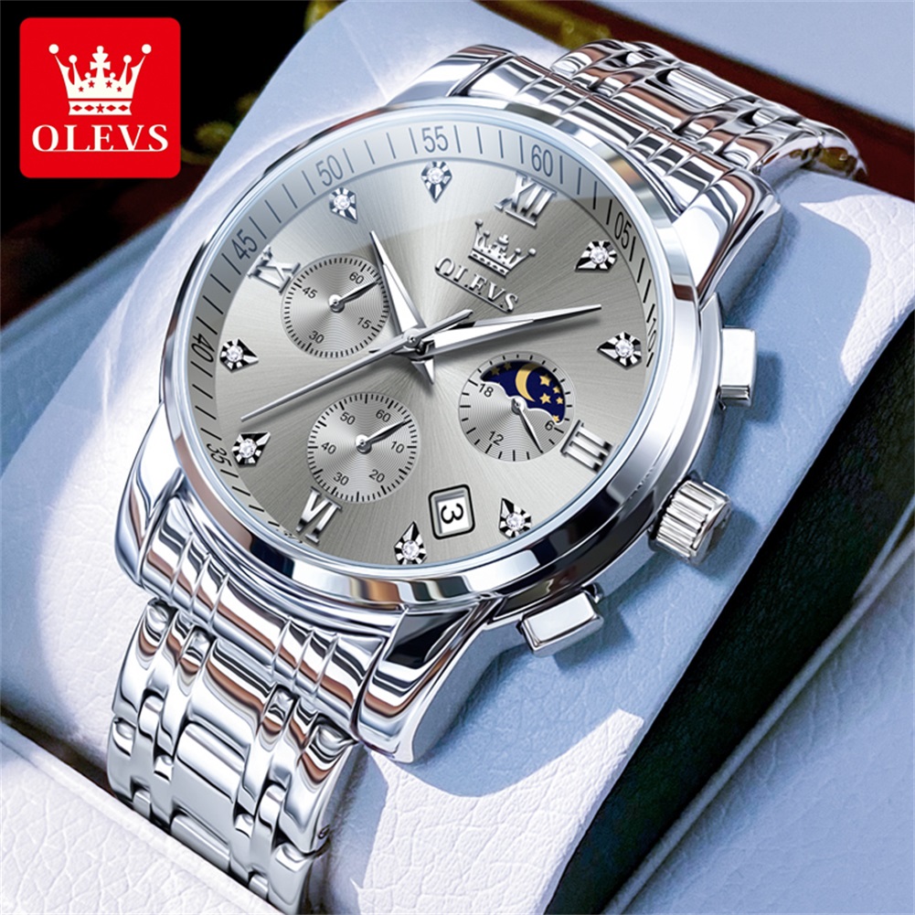 นาฬิกาควอตซ์ OLEVS 2858 สำหรับ - Luxury Watch Hand บทวิจารณ์และราคา