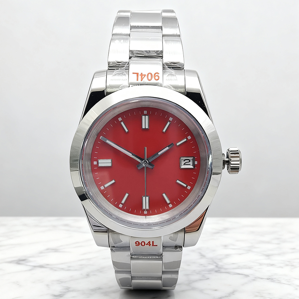 PARNSRPE NH35 นาฬิกาธุรกิจสไตล - Exhibition Caseback บทวิจารณ์และราคา