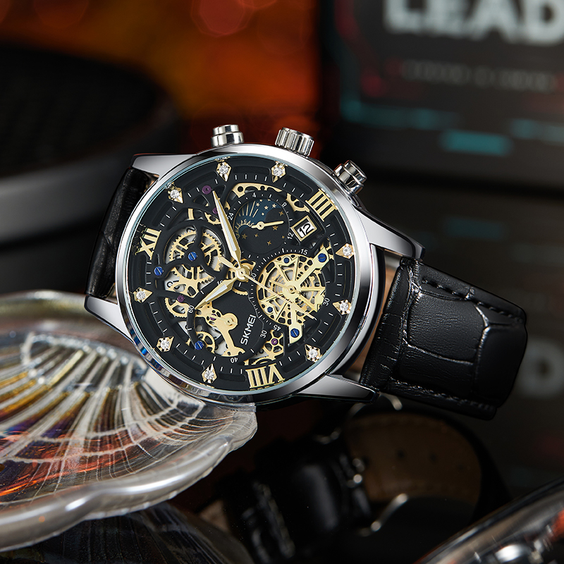 SKMEI แบรนด์ชั้นนำหรูหราเหล็กเ - Luxury Watch In Japan บทวิจารณ์และราคา