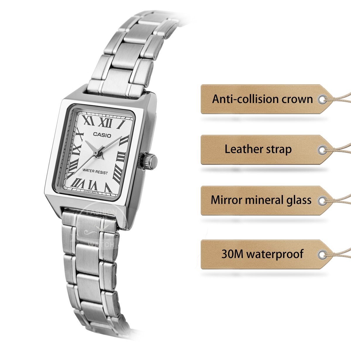 นาฬิกาคาสิโอสำหรับผู้หญิง แบรน - Luxury Watch Casio บทวิจารณ์และราคา