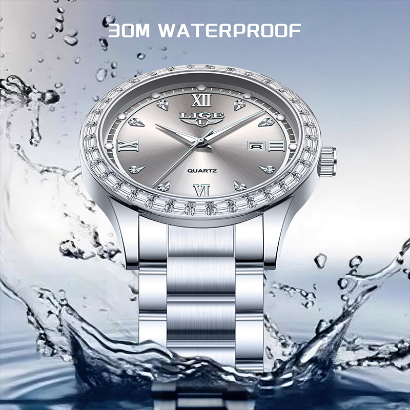 นาฬิกาข้อมือควอตซ์ LIGE 2026 น - Luxury Watch Market บทวิจารณ์และราคา