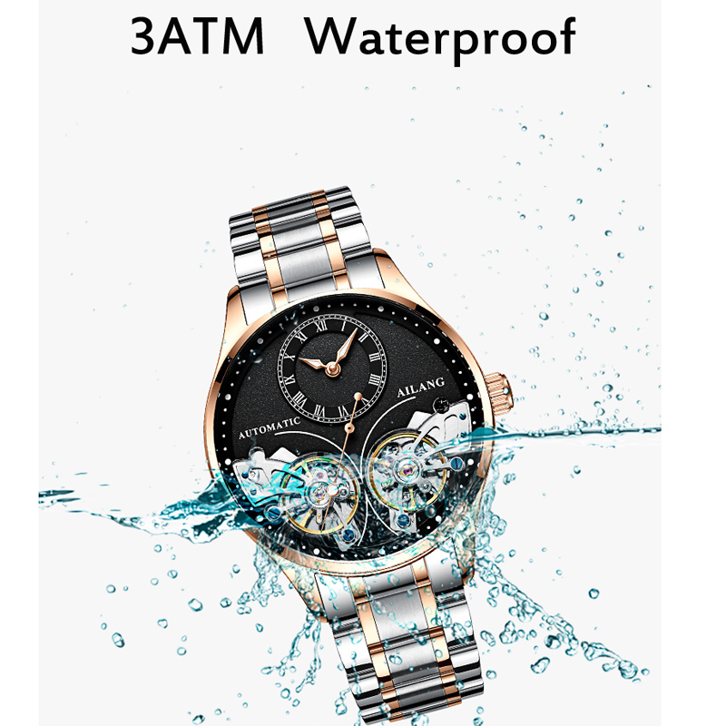 AILANG ยี่ห้อใหม่แฟชั่น Double - Luxury Watch Low Price บทวิจารณ์และราคา
