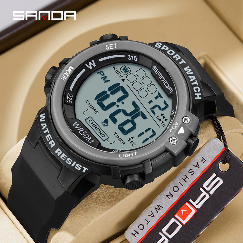 SANDA หรูหราแฟชั่น G สไตล์ผู้ช - Luxury Watch G Shock บทวิจารณ์และราคา