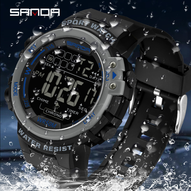 SANDA หรูหราแฟชั่น G สไตล์ผู้ช - Luxury Watch G Shock บทวิจารณ์และราคา