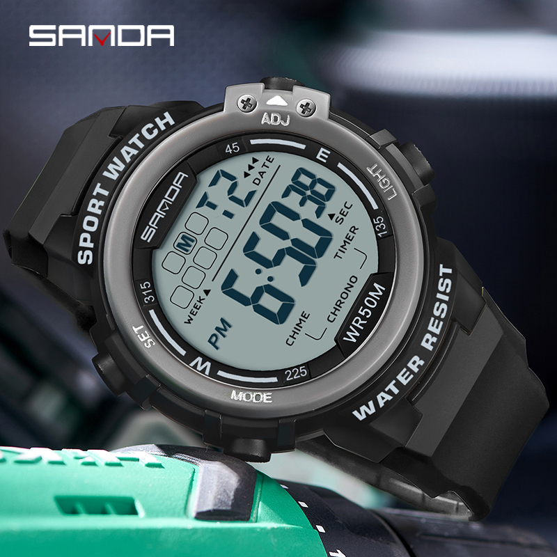 SANDA หรูหราแฟชั่น G สไตล์ผู้ช - Luxury Watch G Shock บทวิจารณ์และราคา