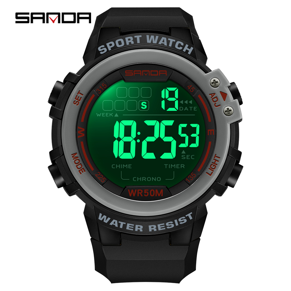 SANDA หรูหราแฟชั่น G สไตล์ผู้ช - Luxury Watch G Shock บทวิจารณ์และราคา