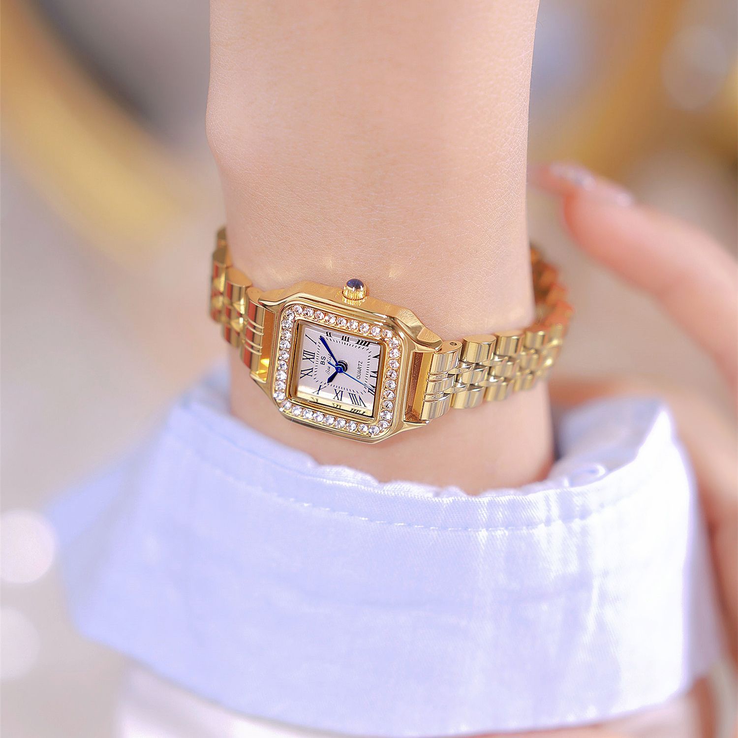 นาฬิกาผู้หญิงแบรนด์หรู INS ธุร - Luxury Watch Green บทวิจารณ์และราคา