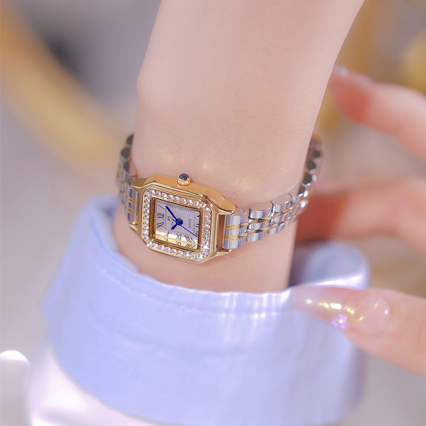 นาฬิกาผู้หญิงแบรนด์หรู INS ธุร - Luxury Watch Green บทวิจารณ์และราคา