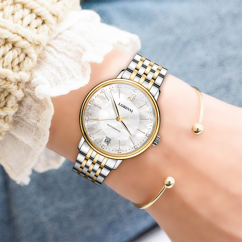 LOBINNI สุภาพสตรีนาฬิกากลไกอัต - Luxury Watch In Japan บทวิจารณ์และราคา