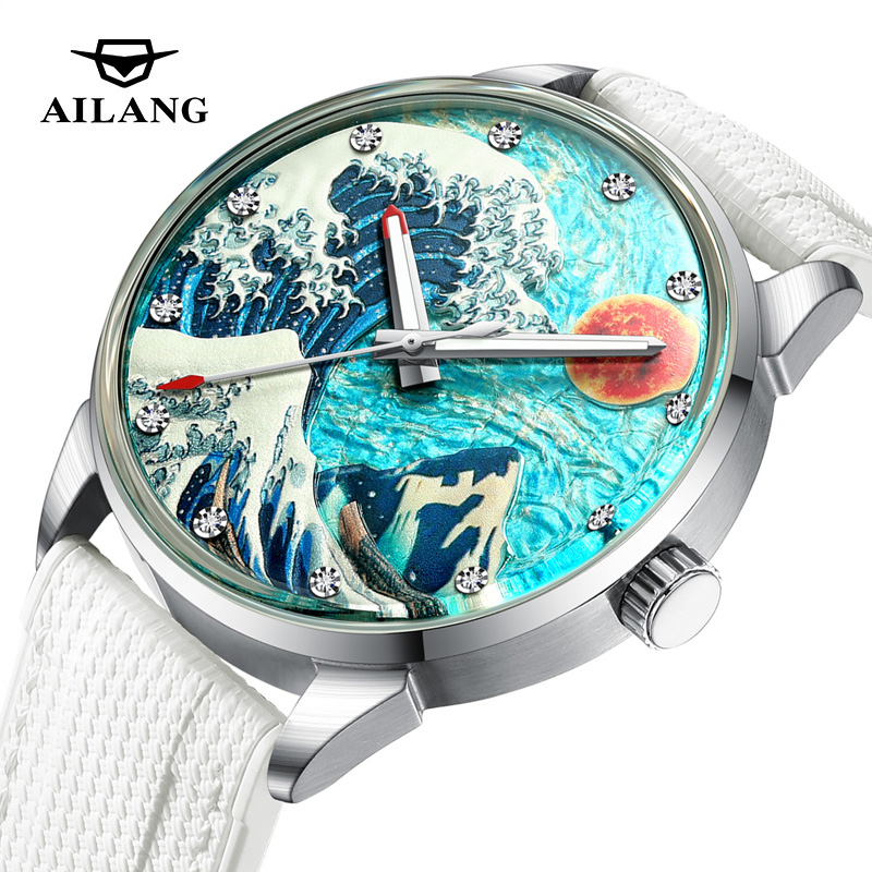 นาฬิกา AILANG แบรนด์ใหม่ หรูหร - Luxury Watch Low Price บทวิจารณ์และราคา
