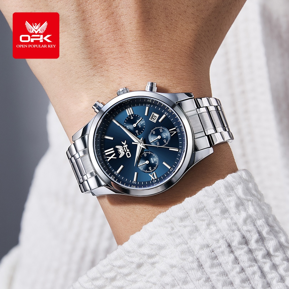 OPK 6052 นาฬิกาข้อมือผู้ชาย ระ - Luxury Watch Hand บทวิจารณ์และราคา