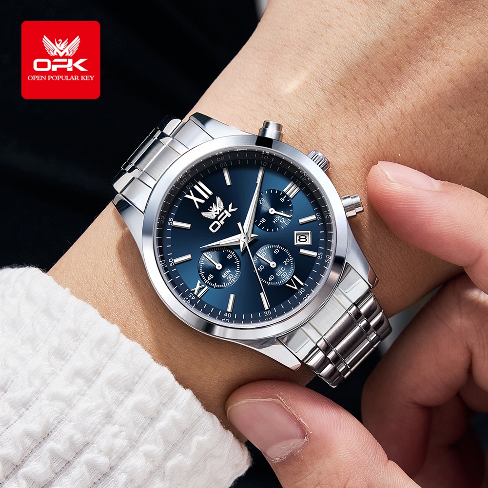 OPK 6052 นาฬิกาข้อมือผู้ชาย ระ - Luxury Watch Hand บทวิจารณ์และราคา