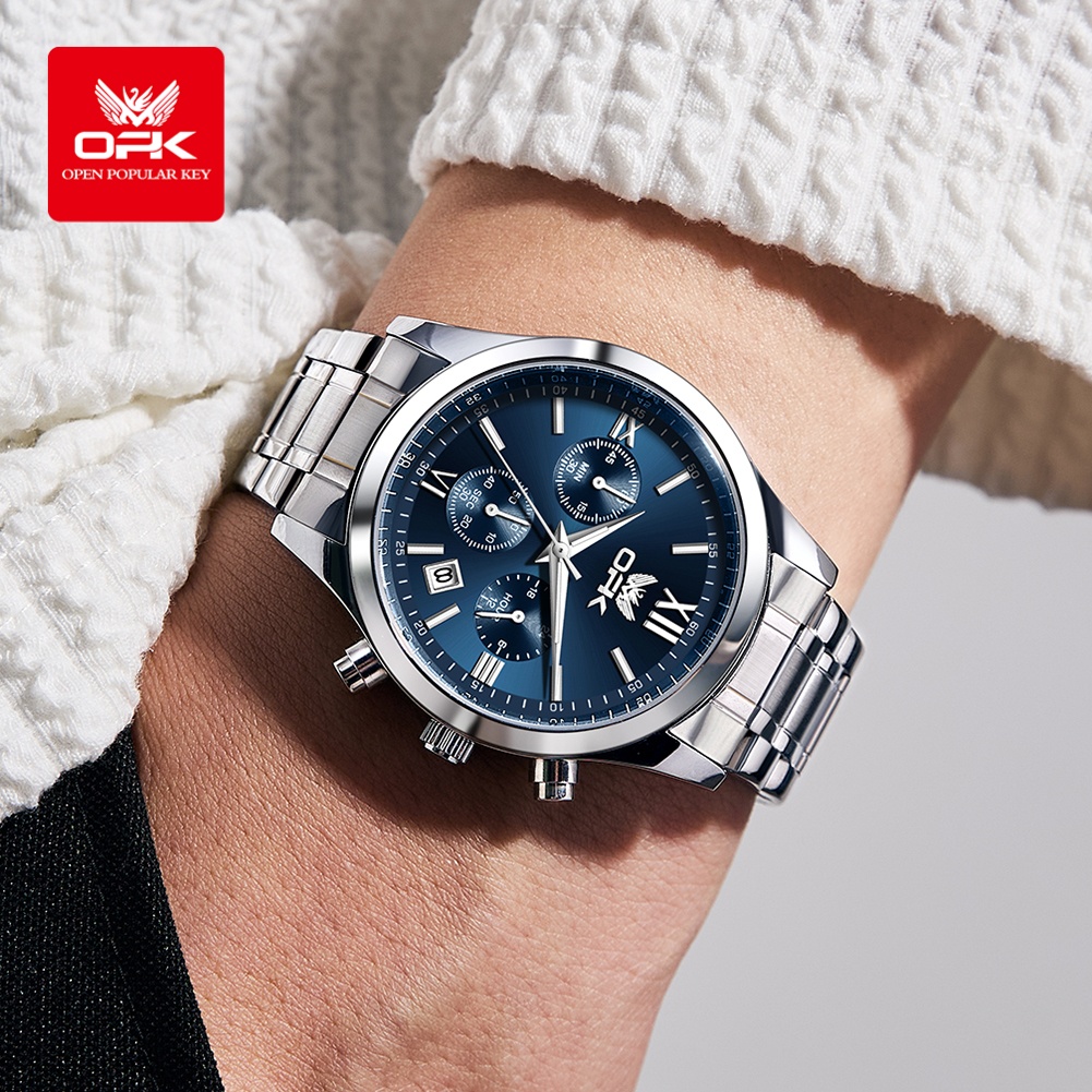OPK 6052 นาฬิกาข้อมือผู้ชาย ระ - Luxury Watch Hand บทวิจารณ์และราคา