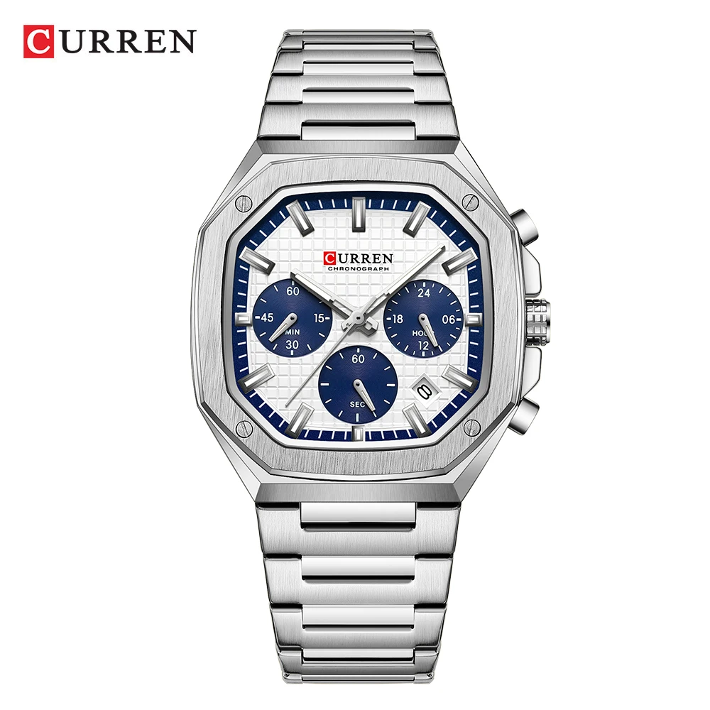 CURREN นาฬิกาข้อมือควอตซ์สำหรั - Luxury Watch Apple บทวิจารณ์และราคา