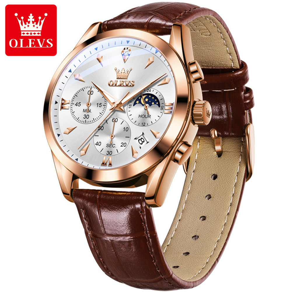 OLEVS ยี่ห้อใหม่แฟชั่นนาฬิกาคว - Luxury Watch Low Price บทวิจารณ์และราคา