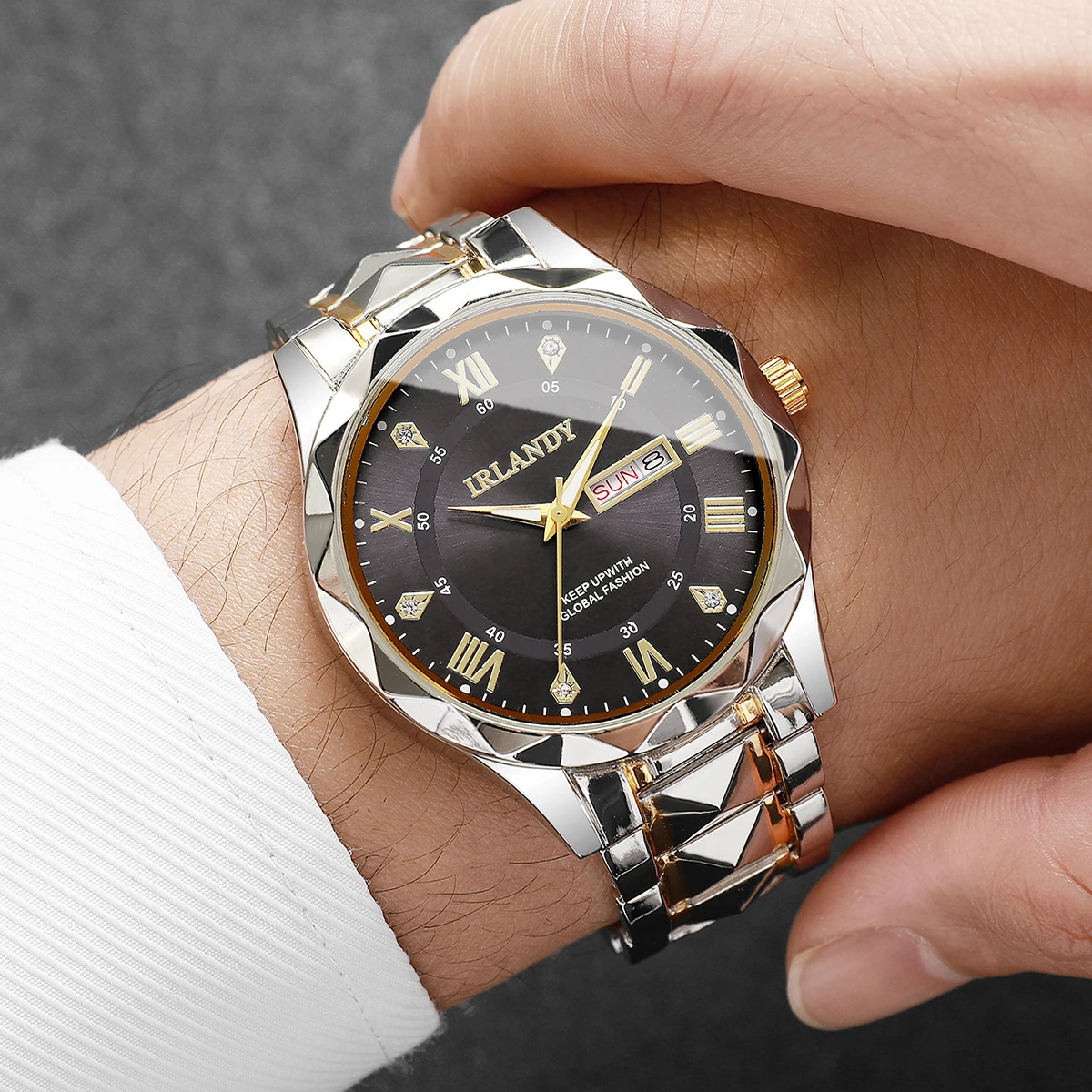 1PC ความประหลาดใจนาฬิกาลึกลับ  - Luxury Watch Quartz บทวิจารณ์และราคา