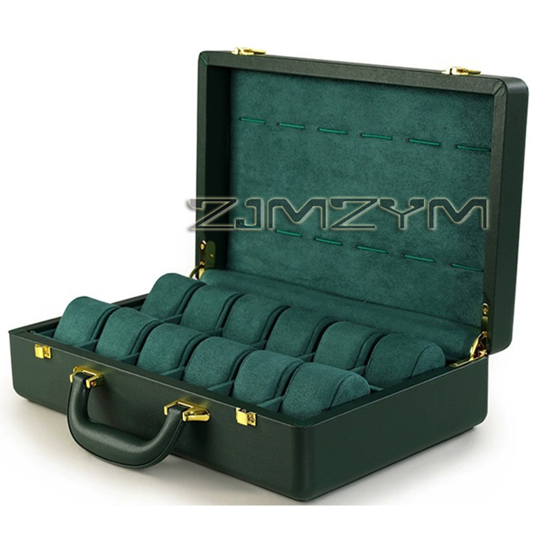 กล่องใส่นาฬิกา 12 ช่อง สำหรับน - Luxury Watch Case บทวิจารณ์และราคา